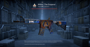 M4A4 | The Emperor (Battle-Scarred) Screenshot