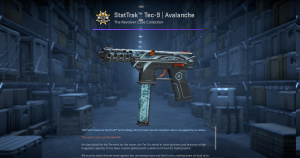 StatTrak™ Tec-9 | Avalanche (Battle-Scarred) Screenshot