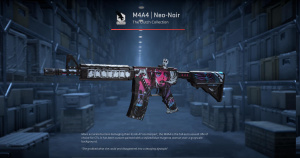 M4A4 | Neo-Noir (Well-Worn) Screenshot