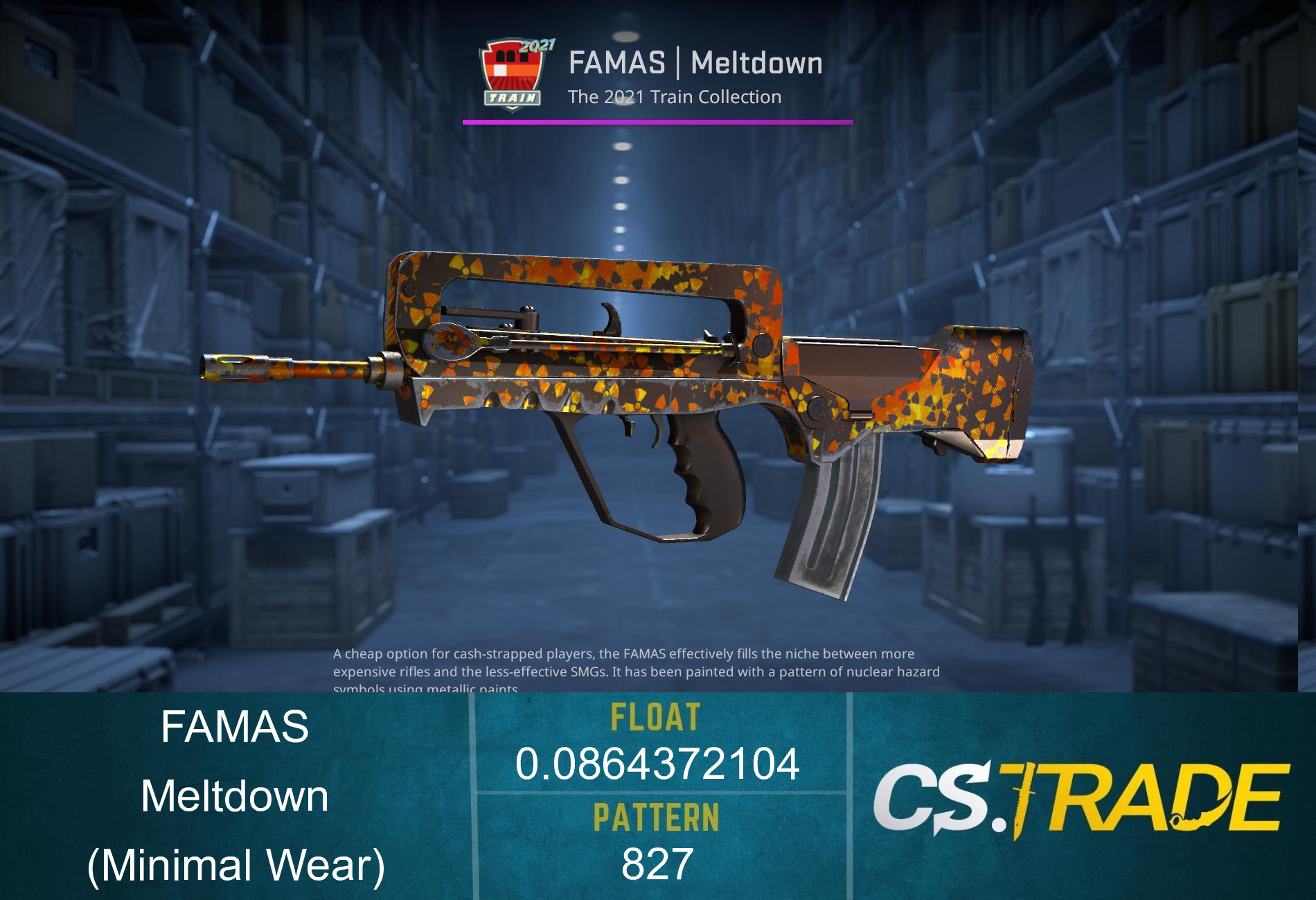 FAMAS | Meltdown (Minimal Wear) Screenshot