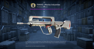 FAMAS | Mecha Industries (Factory New) Screenshot