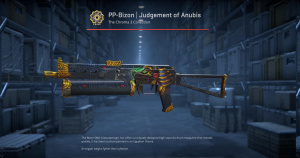 PP-Bizon | Judgement of Anubis (Field-Tested) Screenshot
