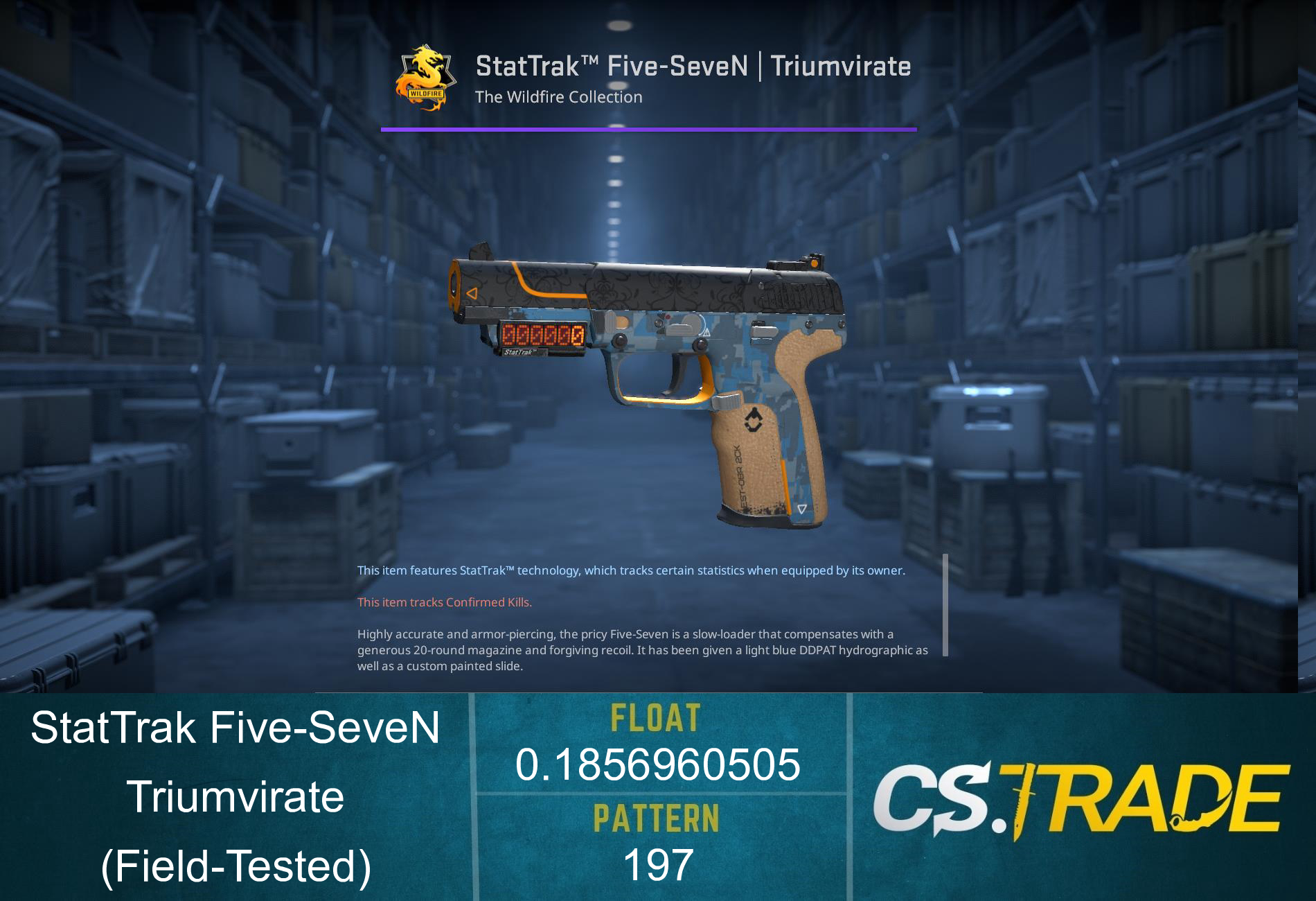 Five-SeveN | Triumvirate (Field-Tested) Screenshot