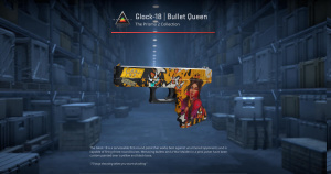 Glock-18 | Bullet Queen (Field-Tested) Screenshot