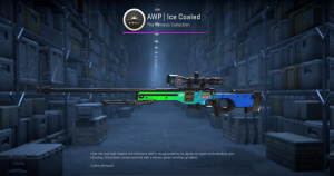 AWP | Ice Coaled (Minimal Wear) Screenshot