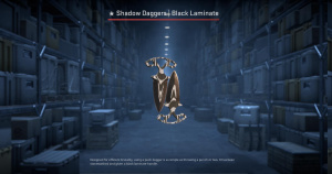 ★ Shadow Daggers | Black Laminate (Field-Tested) Screenshot