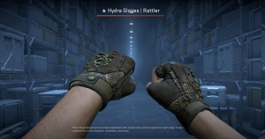 ★ Hydra Gloves | Rattler (Battle-Scarred) Screenshot