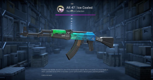 AK-47 | Ice Coaled (Field-Tested) Screenshot