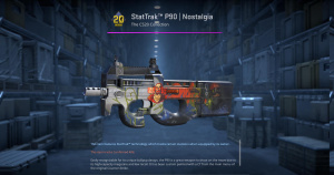 StatTrak™ P90 | Nostalgia (Factory New) Screenshot