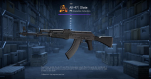 AK-47 | Slate (Minimal Wear) Screenshot