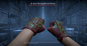 ★ Sport Gloves | Bronze Morph (Field-Tested) Screenshot