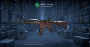 M4A4 | Turbine (Minimal Wear) Screenshot