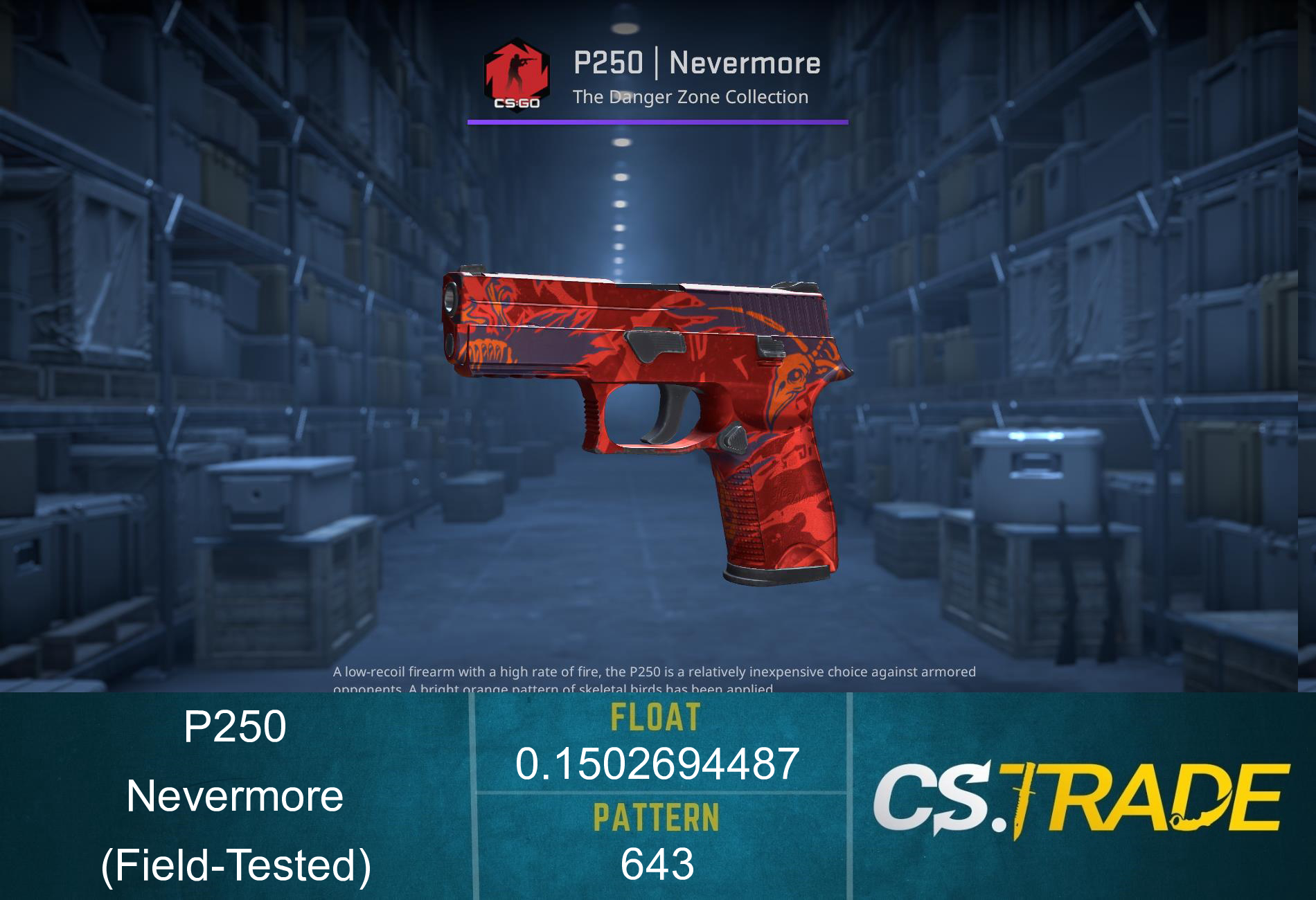 P250 | Nevermore (Field-Tested) Screenshot