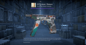 CZ75-Auto | Slalom (Field-Tested) Screenshot