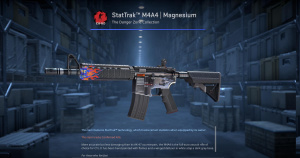 StatTrak™ M4A4 | Magnesium (Minimal Wear) Screenshot