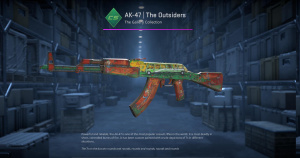AK-47 | The Outsiders (Minimal Wear) Screenshot