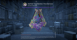 StatTrak™ Dual Berettas | Flora Carnivora (Factory New) Screenshot