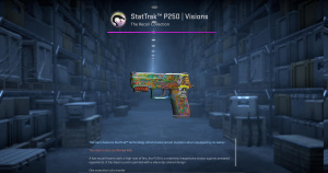StatTrak™ P250 | Visions (Battle-Scarred) Screenshot