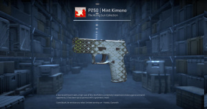 P250 | Mint Kimono (Minimal Wear) Screenshot