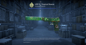 USP-S | Tropical Breeze (Factory New) Screenshot