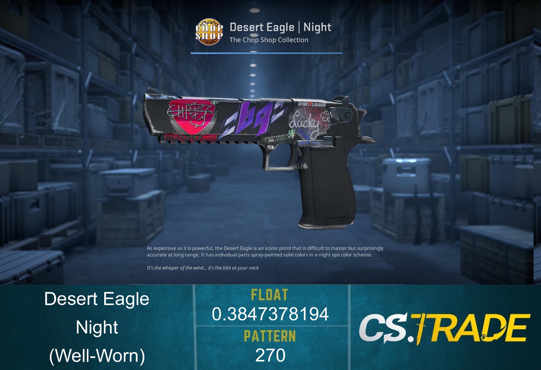 Desert Eagle | Night (Well-Worn) Screenshot