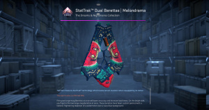 StatTrak™ Dual Berettas | Melondrama (Minimal Wear) Screenshot