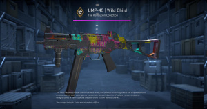 UMP-45 | Wild Child (Battle-Scarred) Screenshot