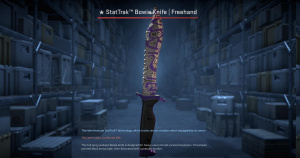 ★ StatTrak™ Bowie Knife | Freehand (Minimal Wear) Screenshot