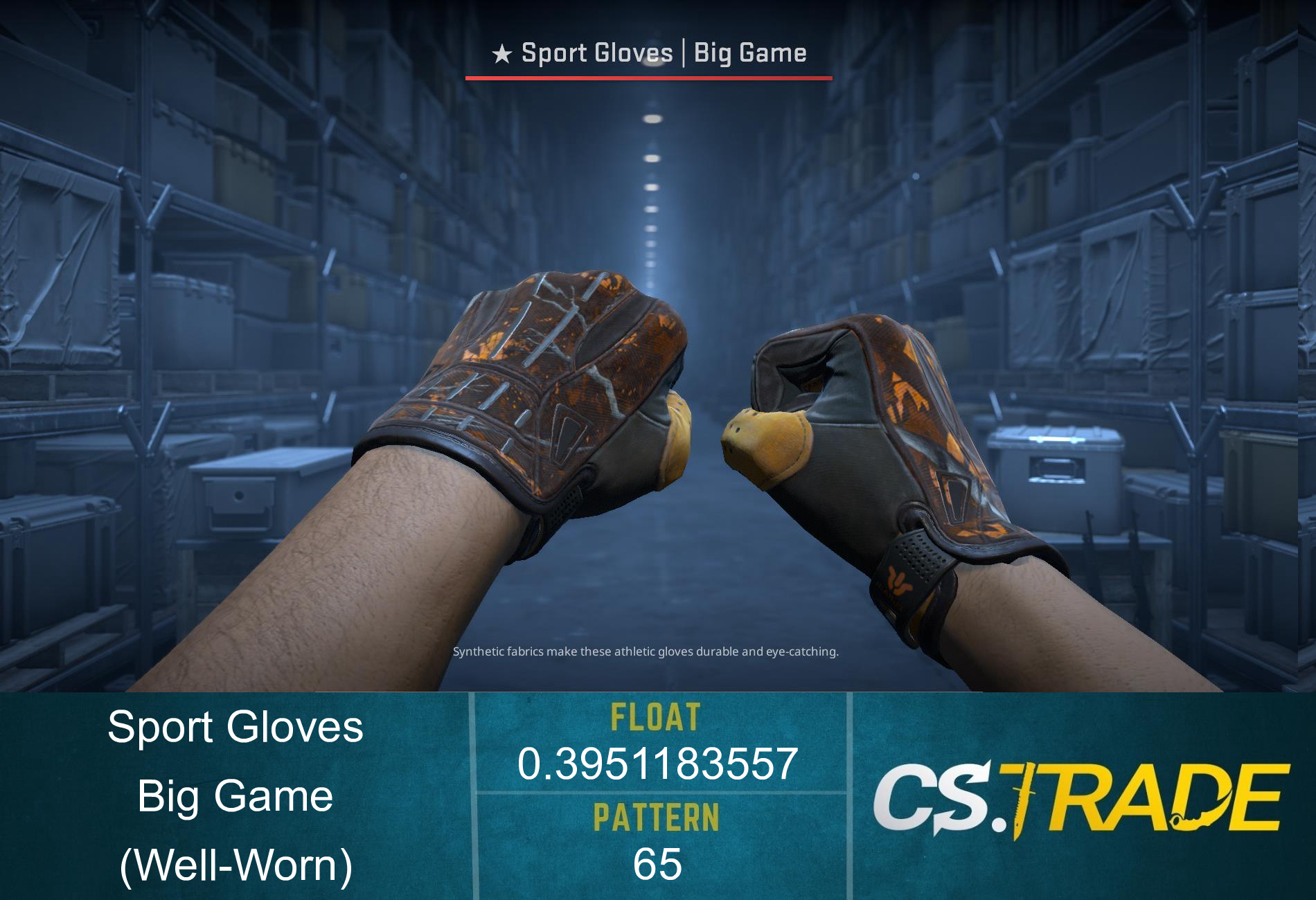 ★ Sport Gloves | Big Game (Factory New) Screenshot