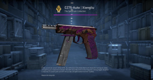 CZ75-Auto | Xiangliu (Battle-Scarred) Screenshot