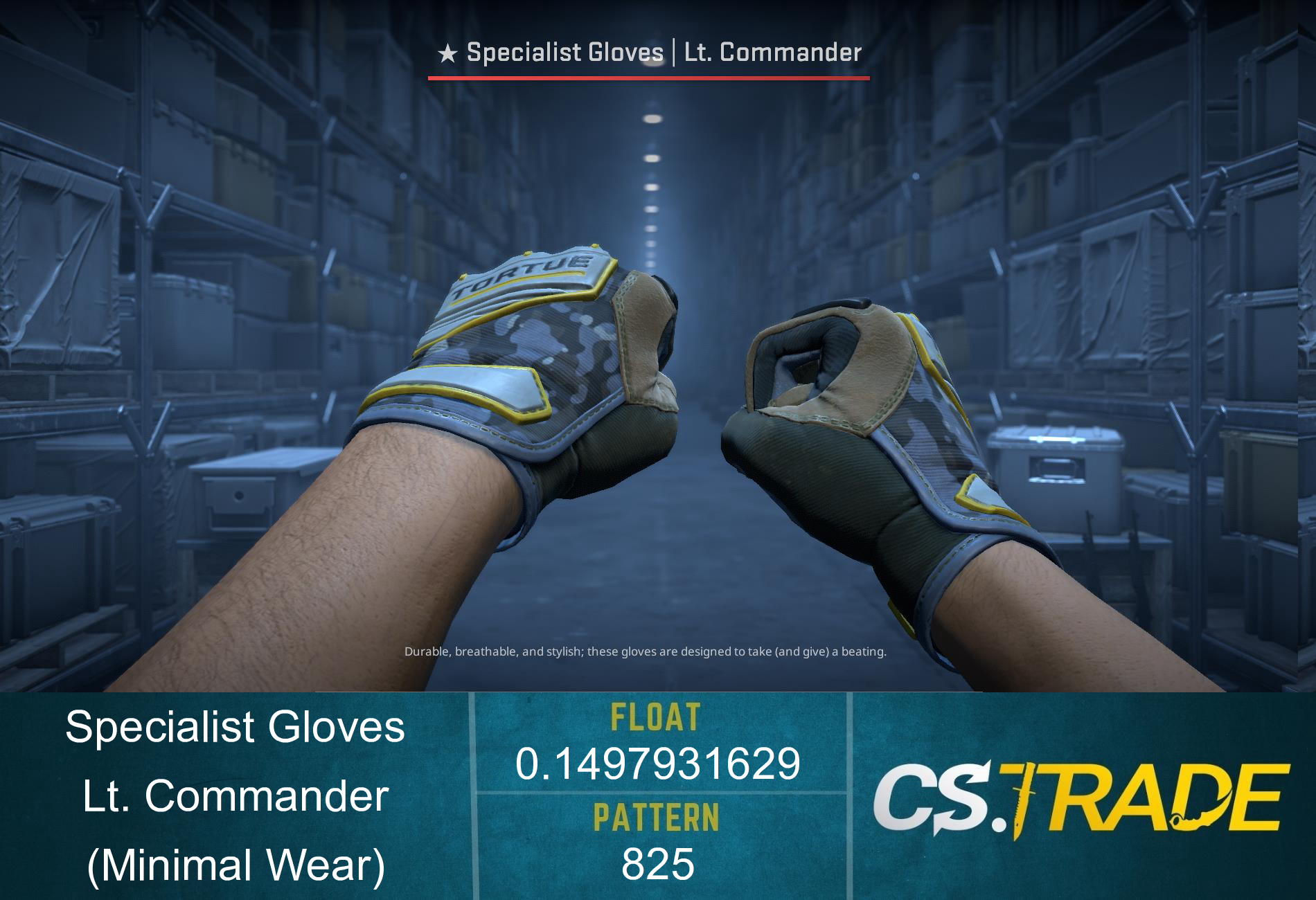 ★ Specialist Gloves | Lt. Commander (Factory New) Screenshot
