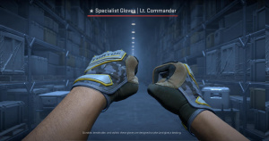 ★ Specialist Gloves | Lt. Commander (Minimal Wear) Screenshot