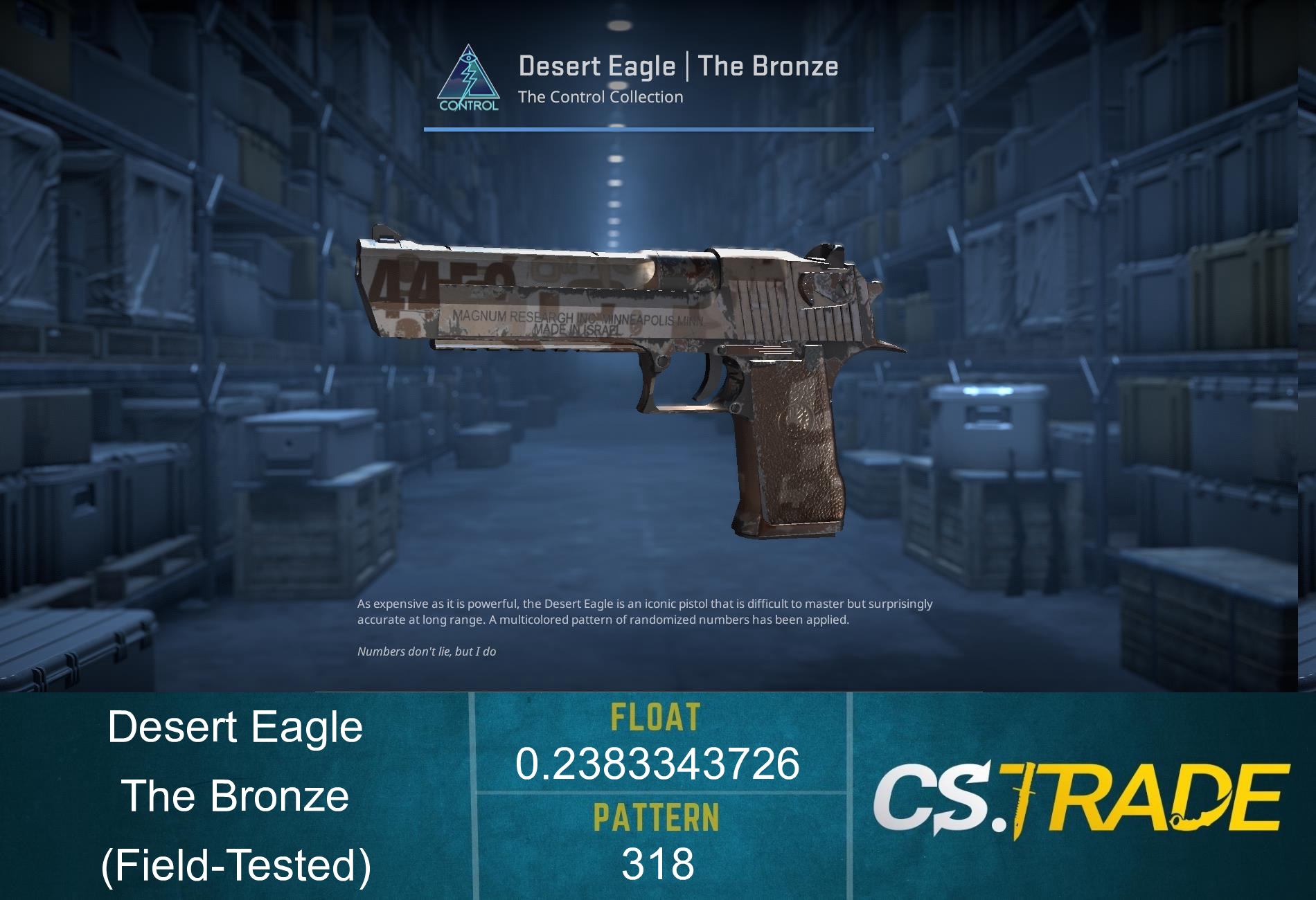 Desert Eagle | The Bronze (Field-Tested) Screenshot