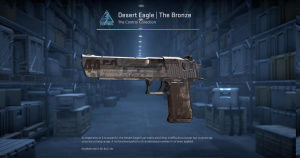 Desert Eagle | The Bronze (Field-Tested) Screenshot