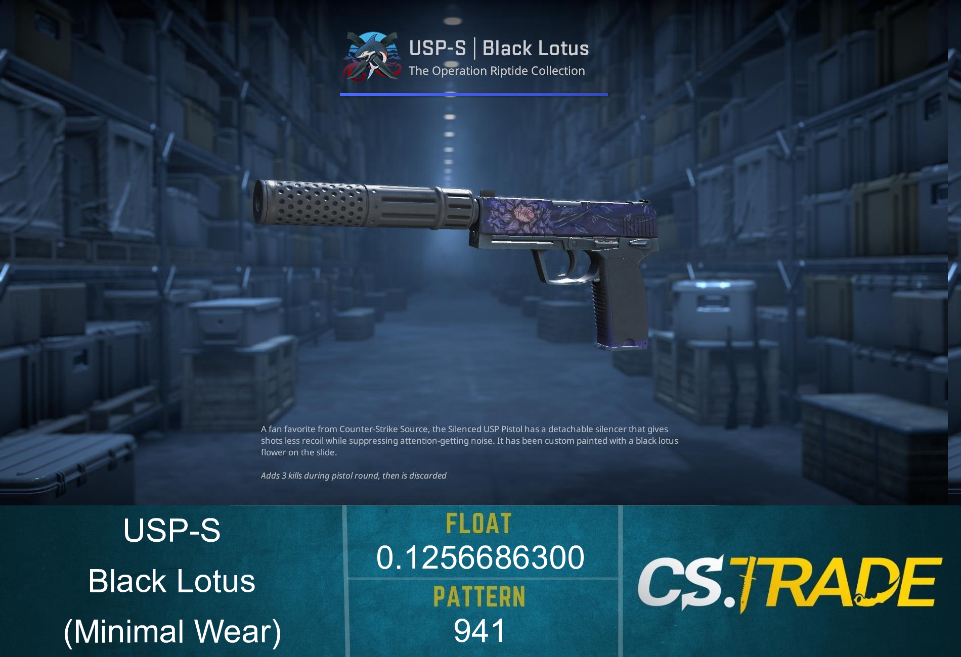 USP-S | Black Lotus (Factory New) Screenshot