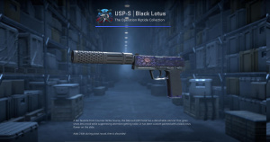 USP-S | Black Lotus (Minimal Wear) Screenshot