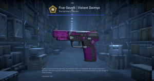 Five-SeveN | Violent Daimyo (Factory New) Screenshot