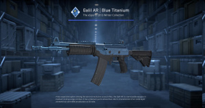 Galil AR | Blue Titanium (Factory New) Screenshot