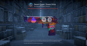 Desert Eagle | Ocean Drive (Battle-Scarred) Screenshot