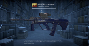 AUG | Navy Murano (Field-Tested) Screenshot