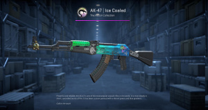 AK-47 | Ice Coaled (Field-Tested) Screenshot