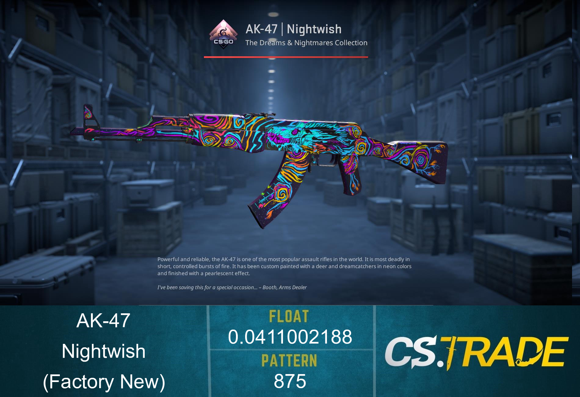 AK-47 | Nightwish (Factory New) Screenshot