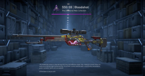 SSG 08 | Bloodshot (Battle-Scarred) Screenshot