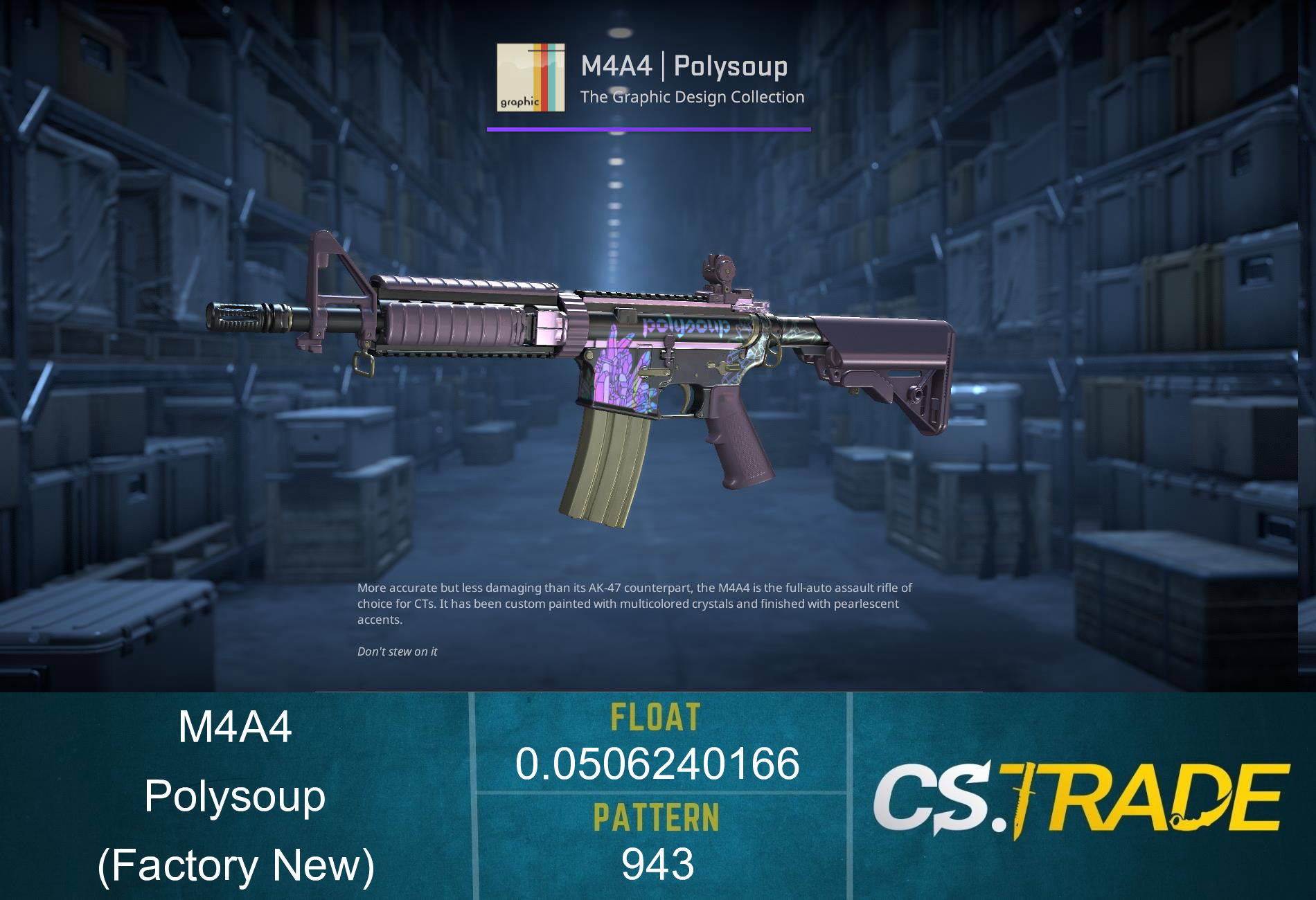 M4A4 | Polysoup (Factory New)