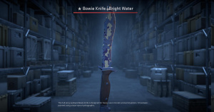 ★ Bowie Knife | Bright Water (Field-Tested) Screenshot