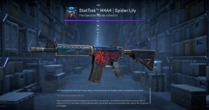 StatTrak™ M4A4 | Spider Lily (Battle-Scarred) Screenshot