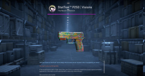 StatTrak™ P250 | Visions (Field-Tested) Screenshot