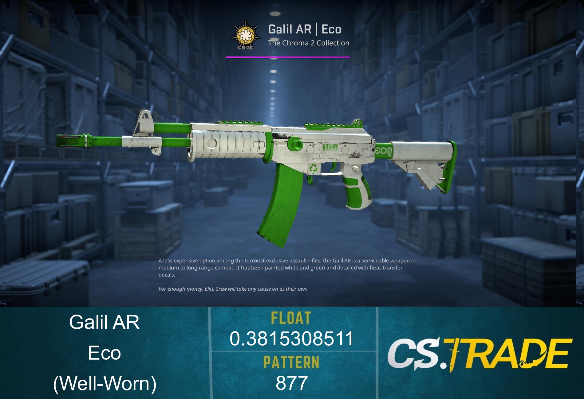 StatTrak™ Galil AR | Eco (Well-Worn) Screenshot