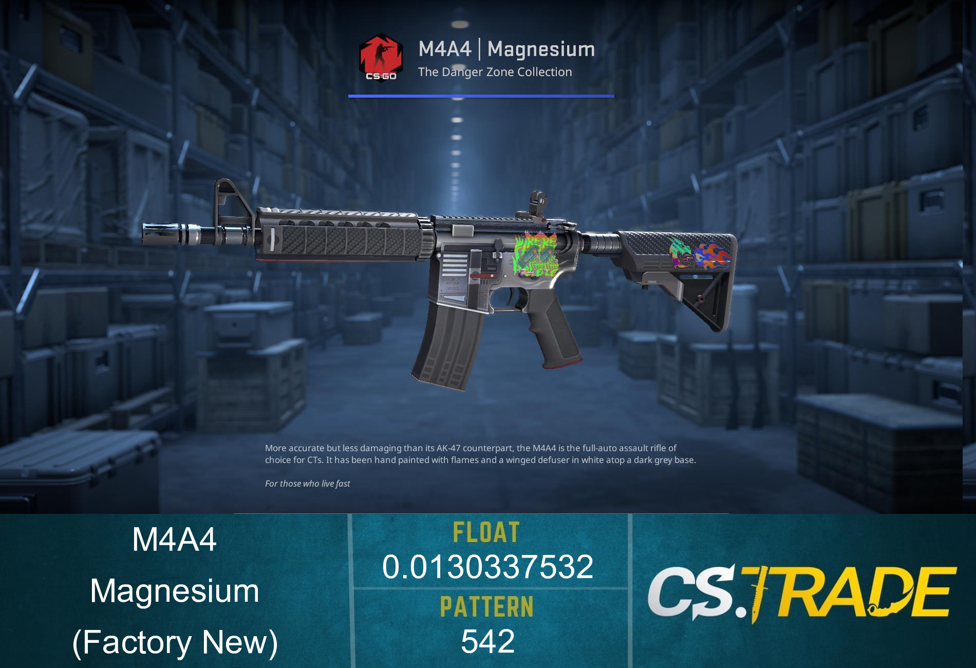 M4A4 | Magnesium (Factory New) Screenshot