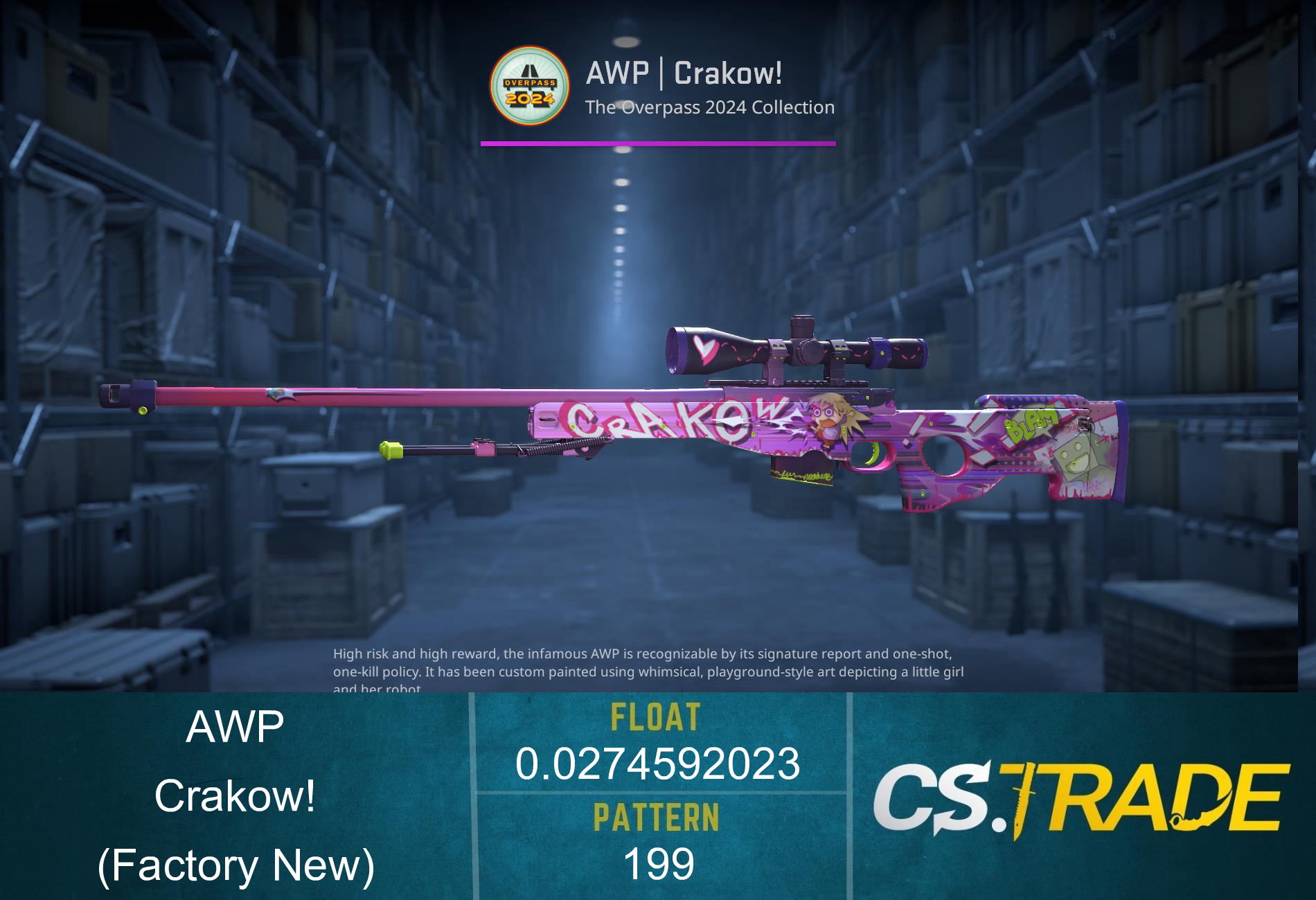 AWP | Crakow! (Factory New) Screenshot
